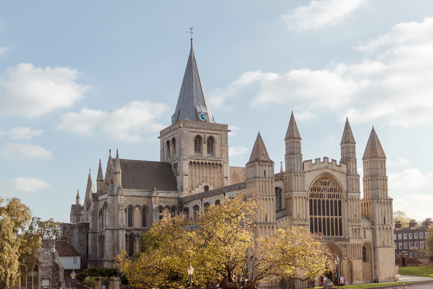 Browse the attractive boutiques on Rochester High Street