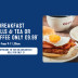 Food and Drinks Offers June 2022 - Breakfast