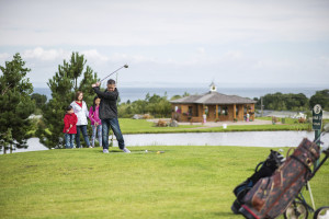 9-hole golf course with sea views at Seton Sands