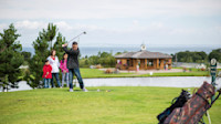 9-hole golf course with sea views at Seton Sands