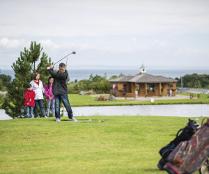 9-hole golf course with sea views at Seton Sands