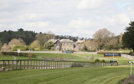 Cartmel Racecourse in the Lake District.