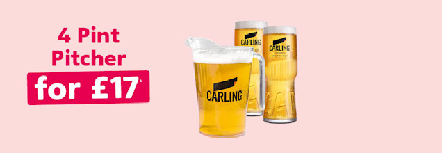 4-pint pitcher for £17
