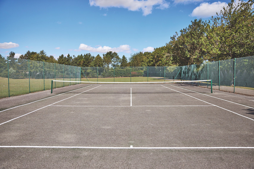 Tennis courts for owners