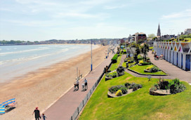 The beach at Weymouth