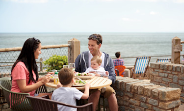 South Beach Cafe Terrace at Devon Cliffs