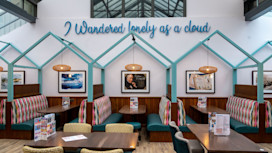 The interior of Lakeland's new J D Wetherspoon pub