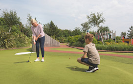 Adventure Golf course at Cala Gran