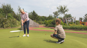 Adventure Golf course at Cala Gran