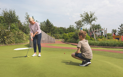 Adventure Golf course at Cala Gran