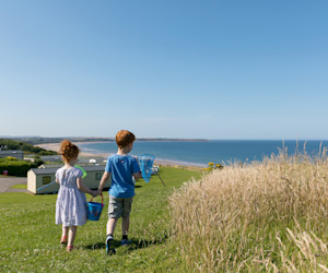 Coastal views at Reighton Sands