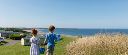 Coastal views at Reighton Sands