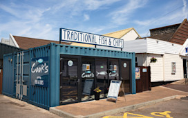 Pick up tasty fish and chips!
