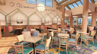 A computer-generated image shows how seating areas in Lakeland's new J D Wetherspoon pub could look.
