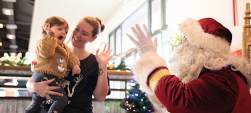 Book Santa's Grotto to meet the man himself!