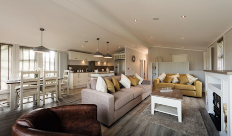 An example of a luxury Lodge interior.