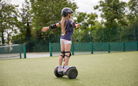 Junior Segways at Church Farm