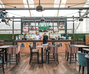 Historic Tower bar at Haggerston Castle