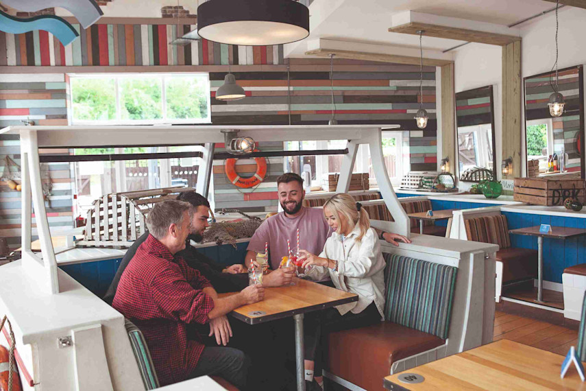 3. Dine out in style