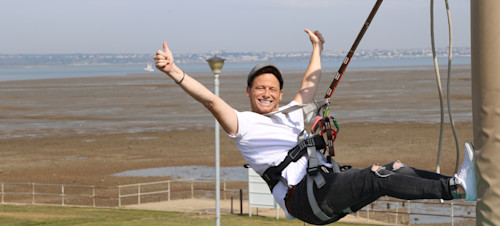 Joe Swash tried out Haven Kent Coast's amazing Adventure Village