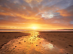 Beach view at Primrose Valley