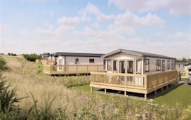 A computer-generated image shows the new pitch developments at Perran Sands, Cornwall.