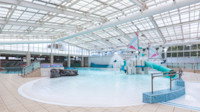 Water play area in the indoor pool