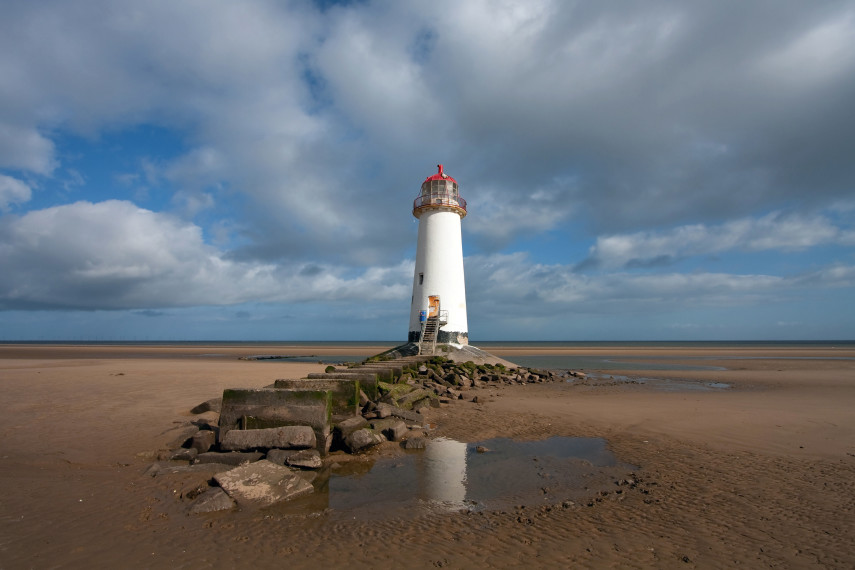 Prestatyn Beach, Prestatyn, Denbighshire 