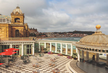 The iconic Scarborough Spa venue has a prime spot on the seafront.