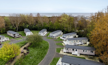 Secluded pitches at Hopton, Norfolk