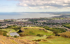 Aerial view of Musselburgh
