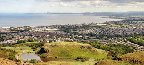 Aerial view of Musselburgh