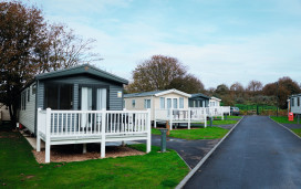 Holiday Home area at Golden Sands