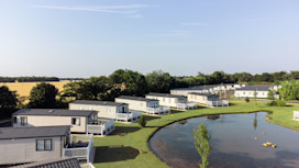 Holiday Home area at Golden Sands