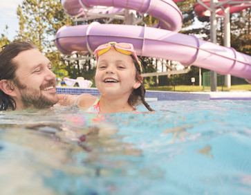 The lazy river at Cleethorpes Beach