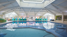 Indoor pool at Orchards