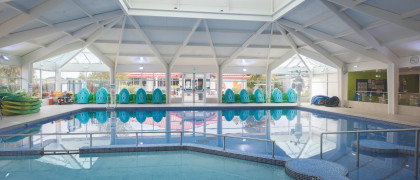 Indoor pool at The Orchards