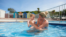 Outdoor pool at Littlesea