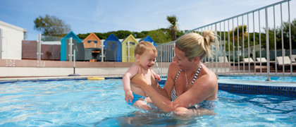 Outdoor pool at Littlesea