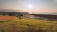 Views from behind the park