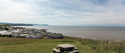 Views from behind the park