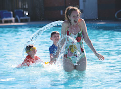 Outdoor Pool at Church Farm