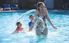 Outdoor Pool  at Church Farm