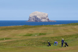 Golfing in Scotland