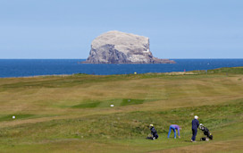 Golfing in Scotland