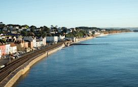 Dawlish, Devon coastline