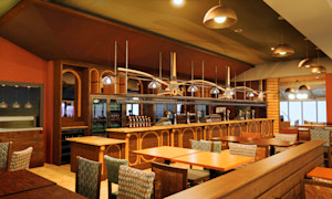 Computer-generated image of the new J D Wetherspoon pub at Kent Coast