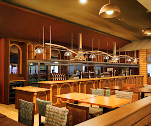 Computer-generated image of the new J D Wetherspoon pub at Kent Coast