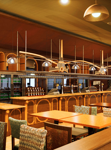 Computer-generated image of the new J D Wetherspoon pub at Kent Coast