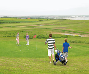 9-hole golf course at Reighton Sands
